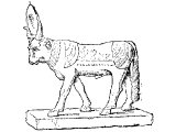 Egyptian god Apis, the bull - cf Ex.32.1-4